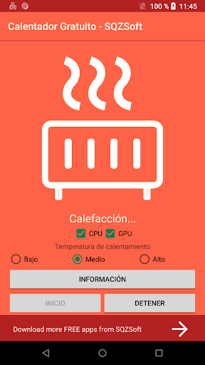 Vista previa de la aplicación