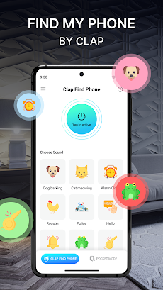 FiMe: Find Phone By Clap Handのおすすめ画像1