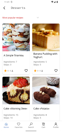 Recipes with cottage cheese Screen 2