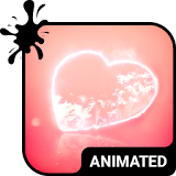 Burning Love Animated Keyboard + Live Wallpaper icon