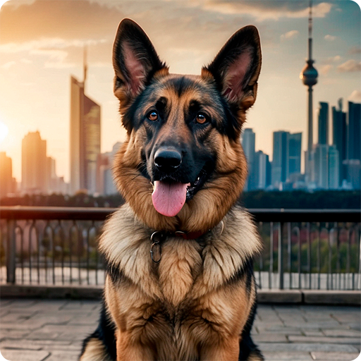 German Shepherd HD Wallpapers Laai af op Windows
