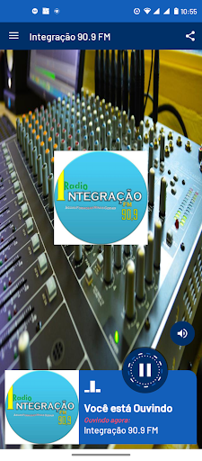 Android application Rádio Integração FM 90,9 screenshort
