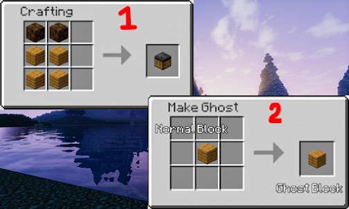Block Ghost Mods for MCPE