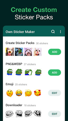 Sticker Maker for WhatsApp, WhatsApp Stickers 1.0.3 Screenshots 1