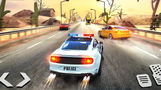 Highway Police Mafia Car Chase