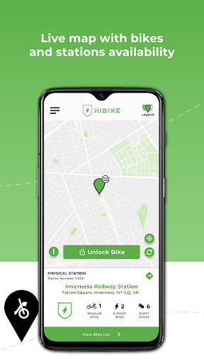 Android application Hi-Bike screenshort