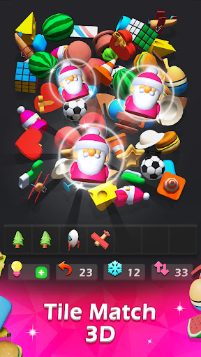 Android application Triple Tile Match 3D Master screenshort