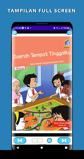 Android application Kelas 4 Tema 8 screenshort