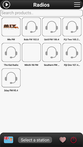 Android application Fiji Radio FM screenshort