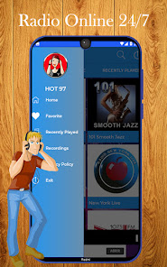 Screenshot 3 HOT 97 FM New York Radio HOT 9 android