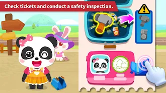 Game screenshot Baby Panda's Train apk download