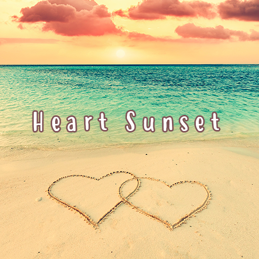 Heart Sunset Theme +HOME logo