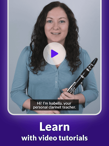 Screenshot of Clarinet Lessons - tonestro