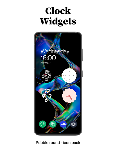 Pebble round - icon pack Screen 3