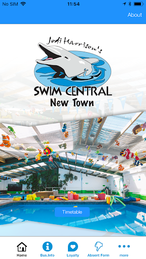 Android application Jodi Harrison's Swim Central A screenshort