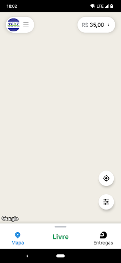 Android application Next Entregas - Entregador screenshort