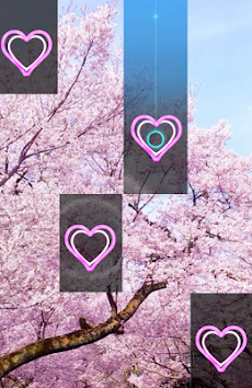 Pink Piano Sakura Tiles Leaf Live HD  Tree Gameのおすすめ画像3