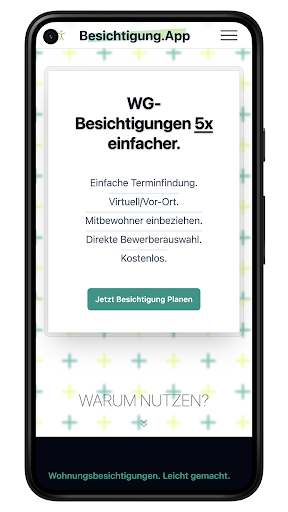 Android application Wohnungsbesichtigung & WG-Cast screenshort