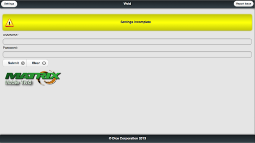 Matrix Mobile Vivid Screenshot