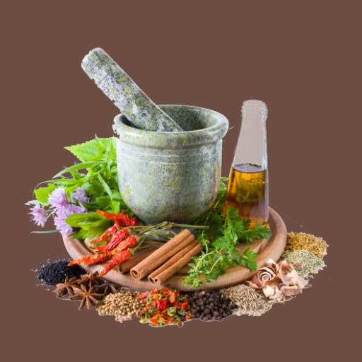 Ayurvedic Herbs (आयुर्वेदिक जड logo