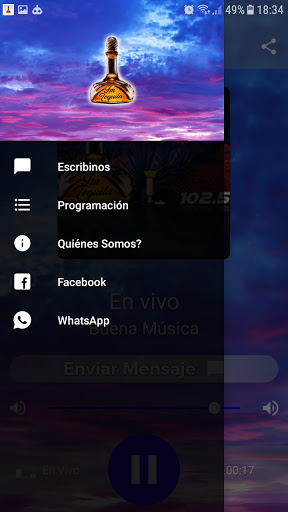 Fm Tequila 102.5 Screen 2