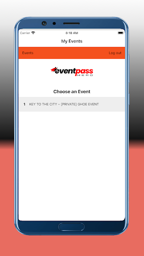 EventPassHero Organizers Screen 2
