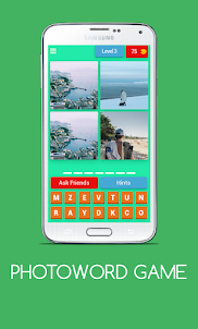 Photo words game