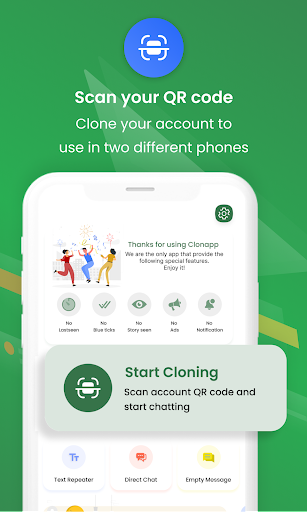Clonapp Messenger: Web Chat Screen 2