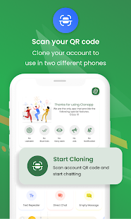 Clonapp Messenger: Web Chat Screenshot