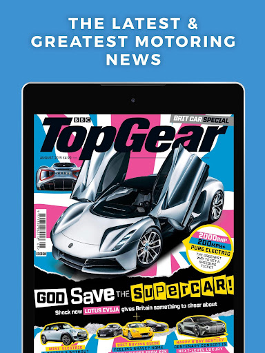Screenshot of BBC Top Gear Magazine