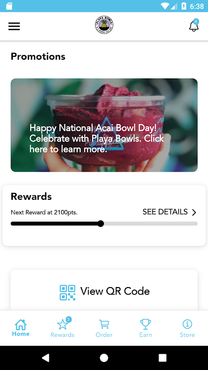 Playa Bowls Rewards - 5.1.8 - (Android)