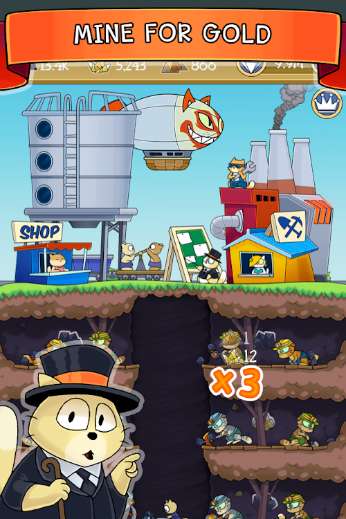 Dig it! - idle mining tycoon - 1.40.1 - (Android)
