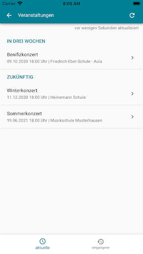 Kreismusikschule Celle Screen 3
