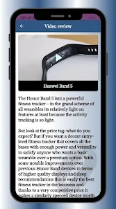 Huawei Band 5 help