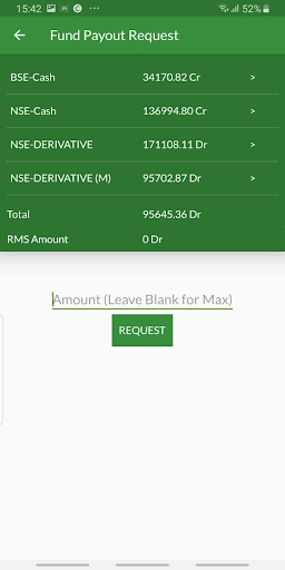 Android application NAVKAR SHARE & STOCK Backoffic screenshort