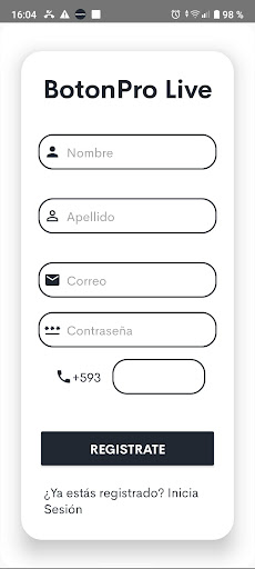 BotonProLive Screen 2