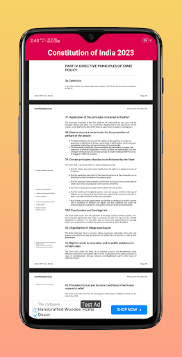 Constitution of India 2023