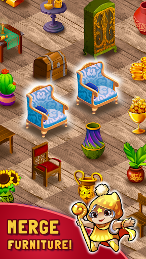 Android application Merlin and Merge Games screenshort
