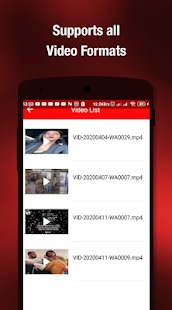 FLV Video Player on Android Screenshot