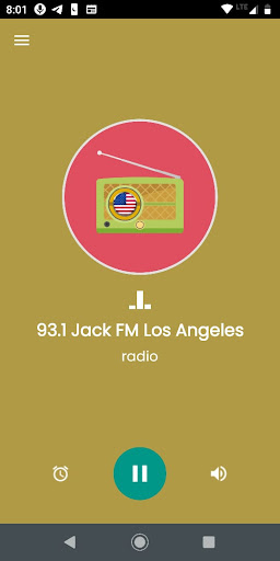 Android application 93.1 Jack FM Los Angeles screenshort