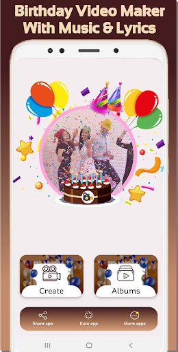 Birthday Video Maker With Song screenshot 1