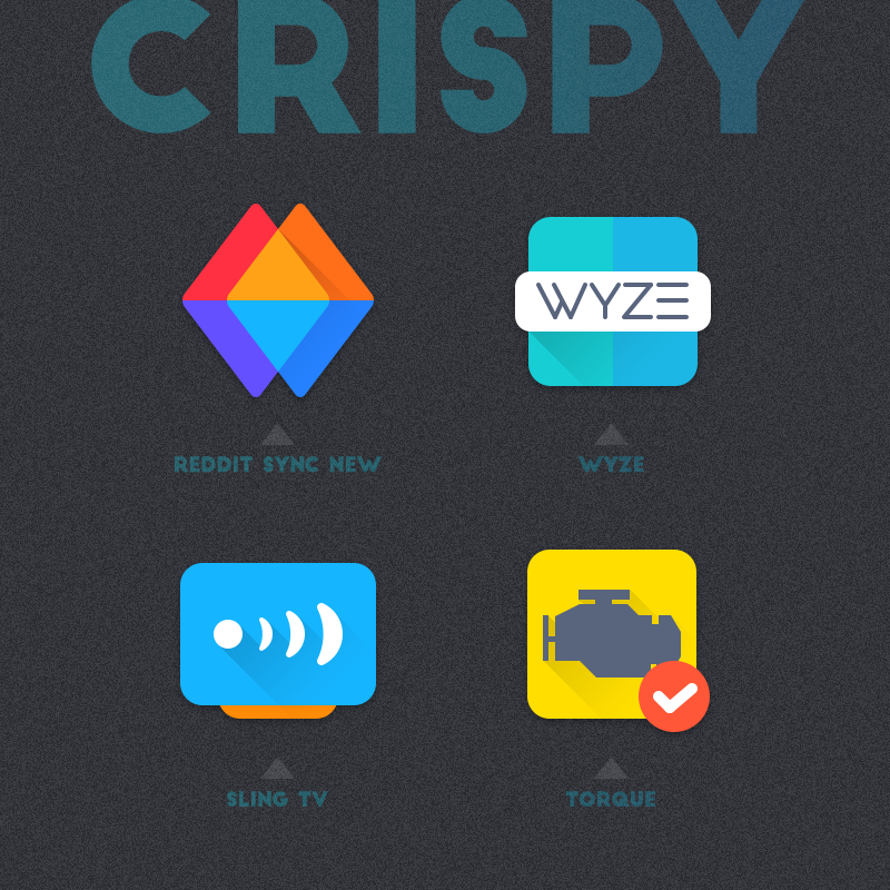 Crispy Icon Pack Mod Apk Android