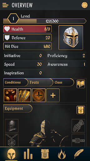 Android application Rollplay - Character Sheet screenshort