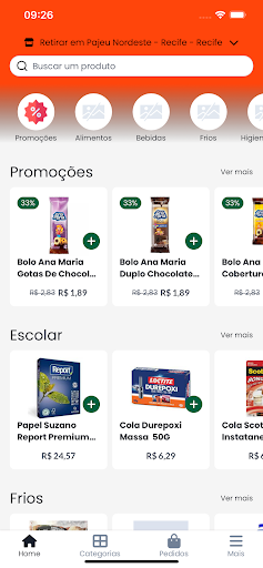 Android application Pajeú screenshort