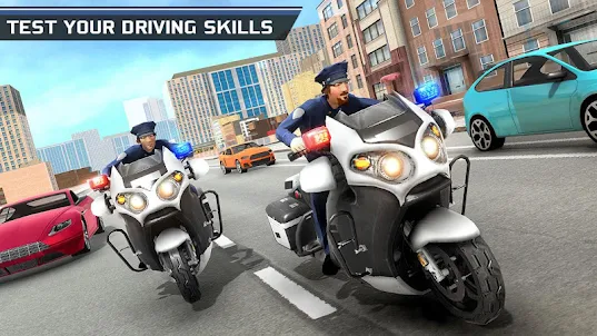 US Police Gangster Bike Game