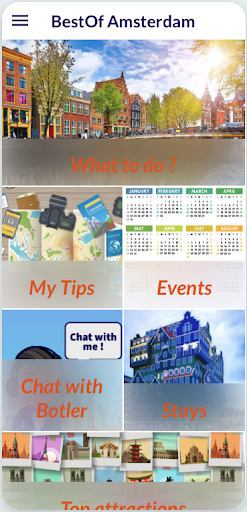 Android application BestOf Amsterdam screenshort