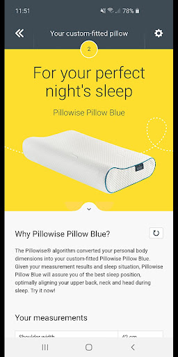 Pillowise Pillow: Find your pe Screen 2