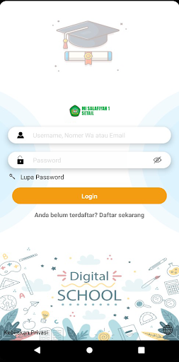 Android application SIMS MI SALAFIYAH 1 SETAIL screenshort