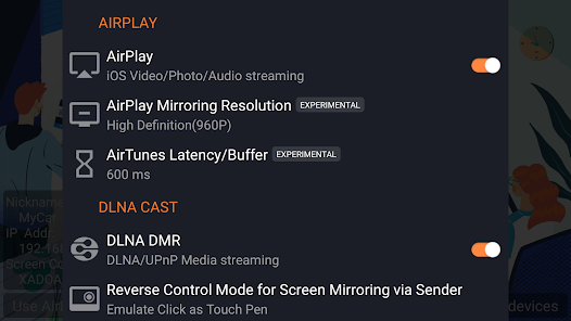 Captura de Pantalla 6 AirPin PRO - AirPlay & DLNA android