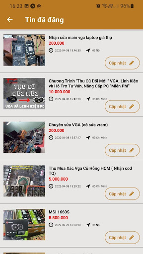 Cho Trau Cay - mua bán Mining Screen 3